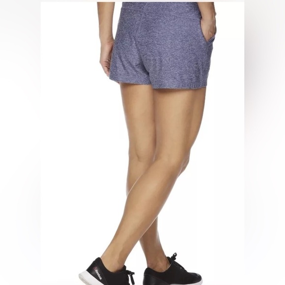 Nwt Reebok Women’s Goal Shorts Size 3X Medieval Blue Heather Athletic stretchy - Picture 6 of 16